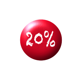 20% button